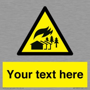 Custom Warning: Large scale fire zone